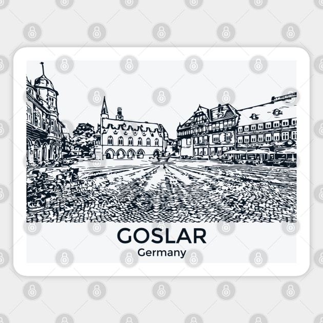 Goslar - Germany Magnet by Lakeric